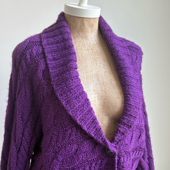 Jones New York Collection Cardigan Sweater  LARGE NWOT - Picture 4 of 5
